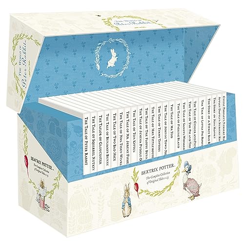 The World of Peter Rabbit - The Complete Collection of Original Tales 1-23 White Jackets von Warne